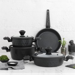 Karaca BioDiamond 7 Parça Tencere Seti