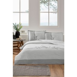 Özdilek Helecho Çift Kişilik Nevresim Takımı Gri