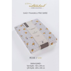 İyi Geceler İstanbul Daily Çift Kişilik Pike Rose