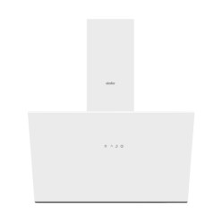 Simfer SD8722 60 cm Eğimli Beyaz Cam Davlumbaz