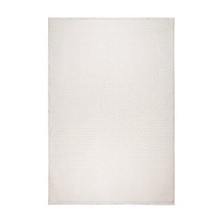 Pita PT01 Cream Pelüş Dokulu İskandinav Salon Makine Halısı 200x290