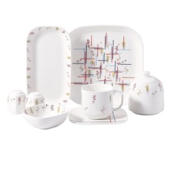 Korkmaz Kappa Collection 28 Parça Kahvaltı Takımı A8691