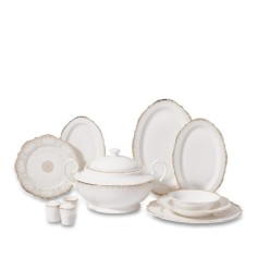 Korkmaz Eliza Collection 60 Parça Yuvarlak Yemek Takımı A8238