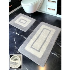 Chandler Home Turka 2'li Banyo Paspası (60x100 50x60 cm)