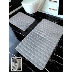 Chandler Home Shalta 2'li Banyo Paspası (60X100 50X60 Cm)