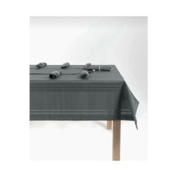 Atak Runner 12 Kişilik Masa Örtüsü Yemek Sunum Takımı 26 Parça Carmen Antrasit