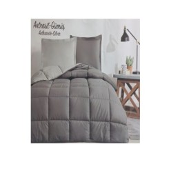 Özdilek Colourist Çift Kişilik Yatak Seti Gümüş Antrasit