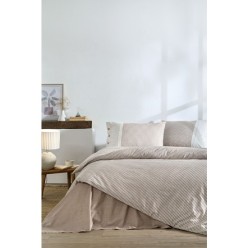 Özdilek Natural Line Tek Kişilik Nevresim Takımı Bej