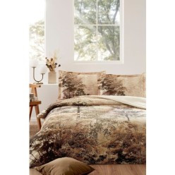 Özdilek Tanne Çift Kişilik Nevresim Takımı - Oranj