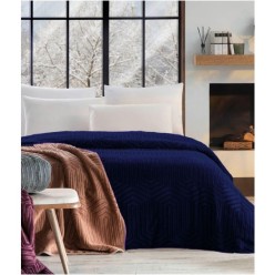 Özdilek Prestige Tek Kişilik Kutulu Battaniye Lacivert 160x220