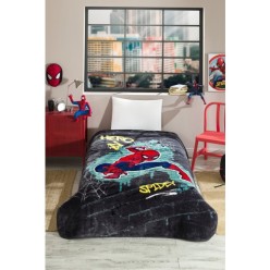 Özdilek Spiderman Hero Disney Lisanslı Tek Kişilik Çocuk Battaniyesi 155x215 cm