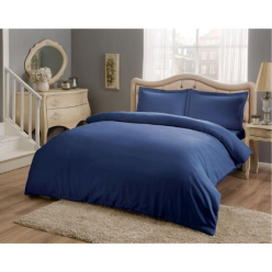 Taç Basic Saten Çift Kişilik Nevresim Takımı Saks