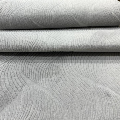 Merinos Rölyef Orla Gri Kaymaz Taban Kesme Halı Yolluk 100L