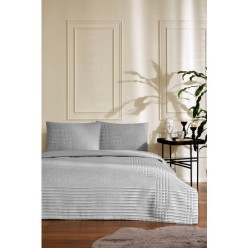 Özdilek Unique Tek Kişilik Pike Takımı Gri