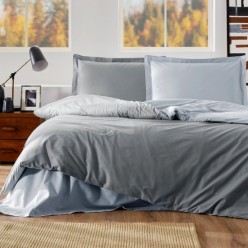 Özdilek Colourist Çift Kişilik Nevresim Takımı Gri Gümüş