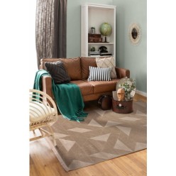 Cotton Halı Sidney SD05 Beige Pelüş Dokulu Salon Makine Halısı 200x290