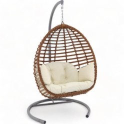 Mona Lina SOFYA RATTAN CLASSIC TEKLİ SALINCAK