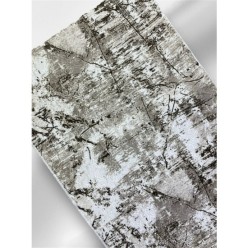 Dinarsu Halı Doruk Desen Vizon Renk Kesme Kaymaz Taban Halı Yolluk 80L