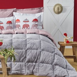 Apricitas Tek Kişilik Uyku Seti Bohemian Scarlet