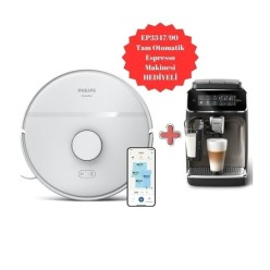 Philips XU2000/22-EP3347/90 Robot Süpürge Ve Tam Otomatik Espresso Makinesi