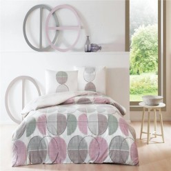 Taç Logan Ranforce Tek Kişilik Nevresim Takımı Yeşil