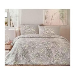 Özdilek Green Leaf Çift Kişilik Pike Takımı Ranforce Yeşil