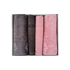 Özdilek Curve Best Set (Hamam Takımı) Pembe-Antrasit