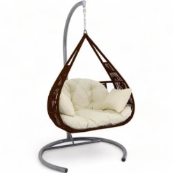 Monalin Home Garden Madrid Makrome El Örgüsü Bahçe & Balkon & Teras Salıncağı