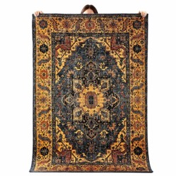 Kaşmir Halı Dekoratif Art Retro Göbeklitepe 80x150 cm