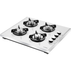 Luxell LX-40 TSHDF Beyaz Cam Set Üstü Ocak