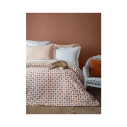 Apricitas Home Terra Terracota Tencel Baskı Çift Kişilik Nevresim Takımı