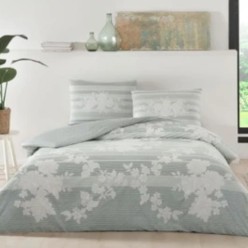Taç Çift Kişilik Nevresim Takımı Mabel Mint Lastiksiz 200 Cm X 220 Cm