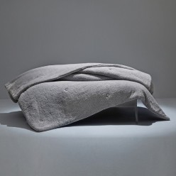 Puffy Mellove Sherpa Çift Kişilik Yorgan - Gri