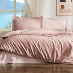 Özdilek Ranforce Tek Kişilik Nevresim Takımı Colourist Toprak-Sütlü Kahve