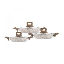 Karaca Biogranit Alice 6 Parça Sahan Set