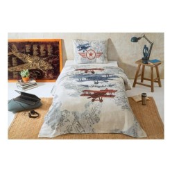 Özdilek Pike Takımı Ranforce Tek Kişilik Bej Aviones