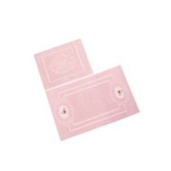 Özdilek Damasco Pembe Paspas Seti