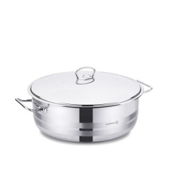 Korkmaz Mega 36x10 cm Ekstra Kısa Tencere A1956