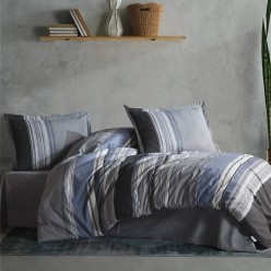 Clasy Duko Antrasit Çift Kişilik Nevresim Takımı