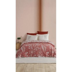 Elart Natural Series Leaf Yatak Seti 6 Parça Tarçın