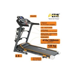 Altis SD-5000 Masajlı Katlanabilir Koşu Bandı