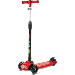 Babyhope Power JY-H01 Işıklı 3 Tekerlekli Çocuk Scooter Kırmızı