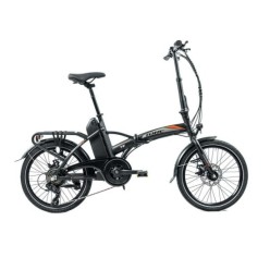 TORC T2 Elektrikli Katlanır Bisiklet 7-V HD Mat Siyah-Kırmızı