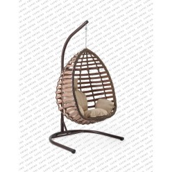 Capri Swing Gümbet Rattan Bahçe Balkon Salıncağı