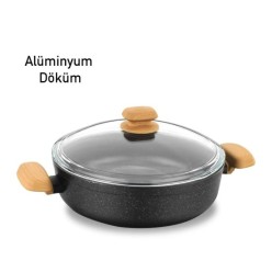 Korkmaz Montana 28x7.5 cm Kısa Tencere A1245