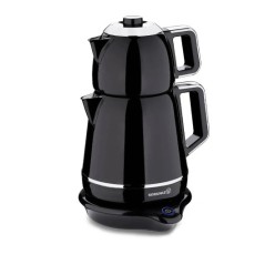 Korkmaz Demiks Elektrikli Çaydanlık Siyah/Krom A332-04