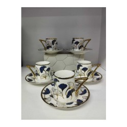 Lavin 6 Kişilik Porselen Kahve Fincan Takımı