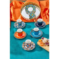 Paçi Eleganza 6'lı Kahve Fincanı Takımı