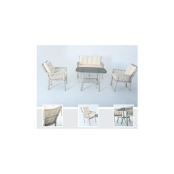 Flexy Home Garden Polo 707 2'li Bahçe Ve Balkon Mobilyası Takımı