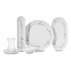 Korkmaz Luna Collection 25 Parça Kahvaltı Takımı A8689-1